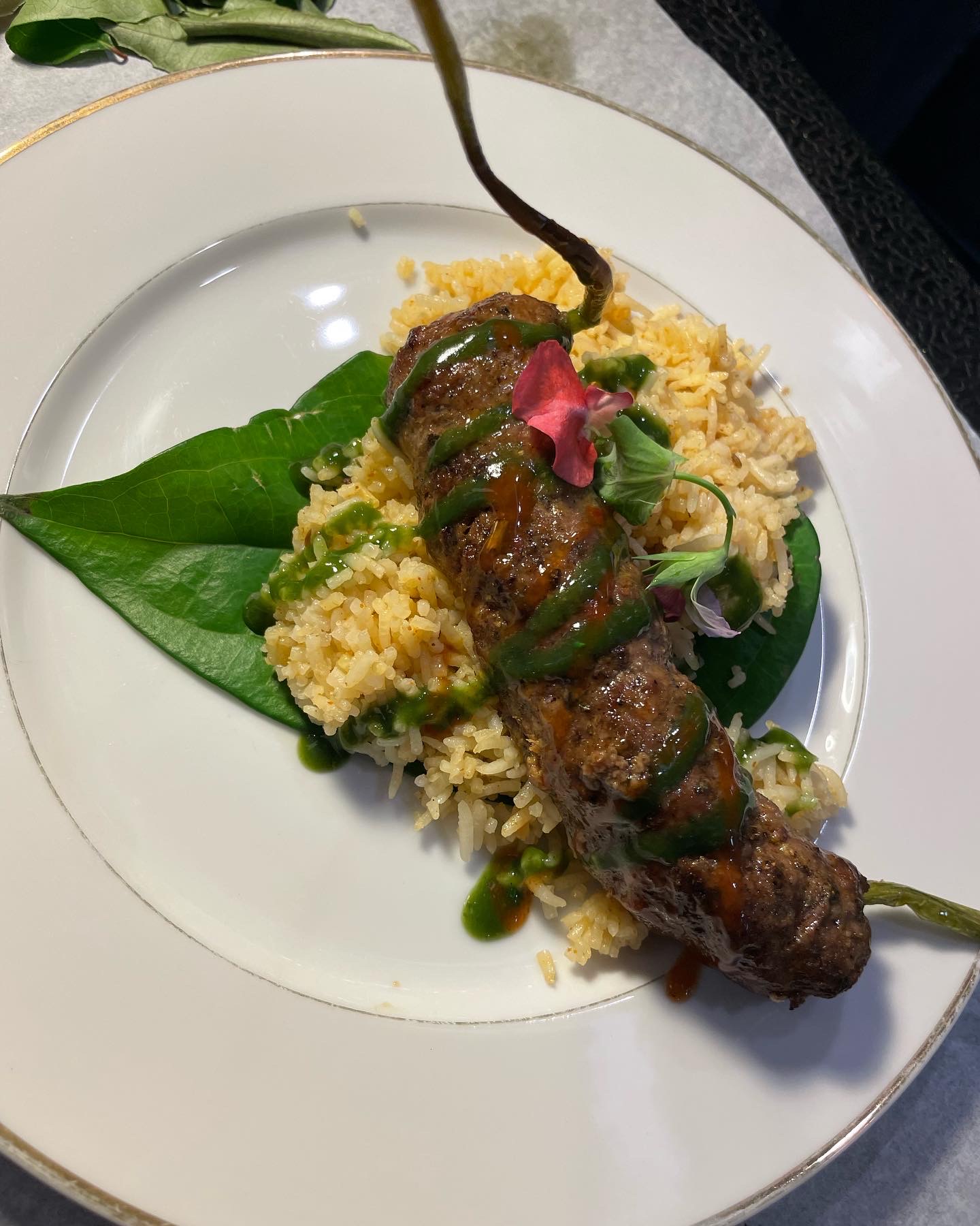 Dish photo from Chef Rosh's kitchen