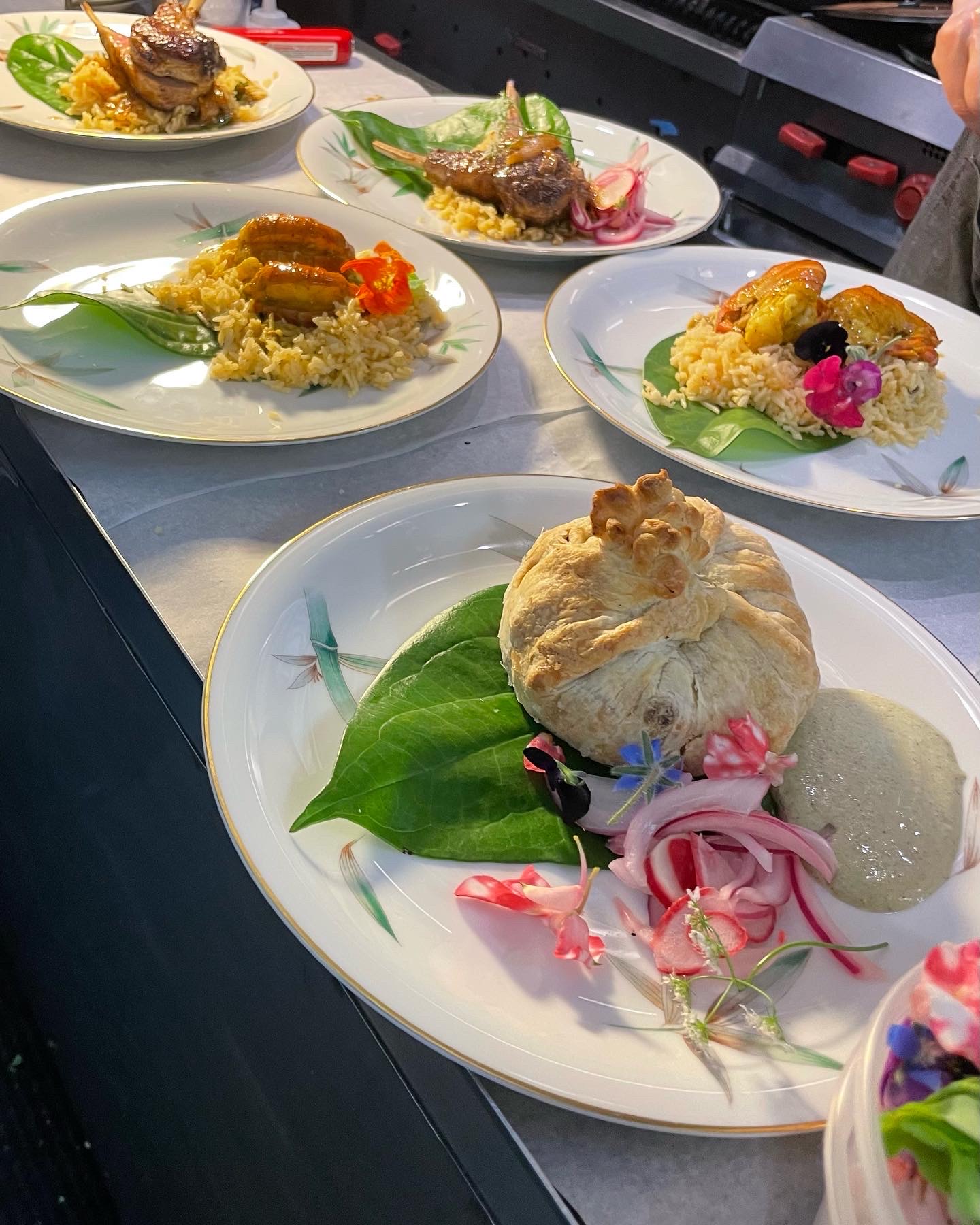 Dish photo from Chef Rosh's kitchen
