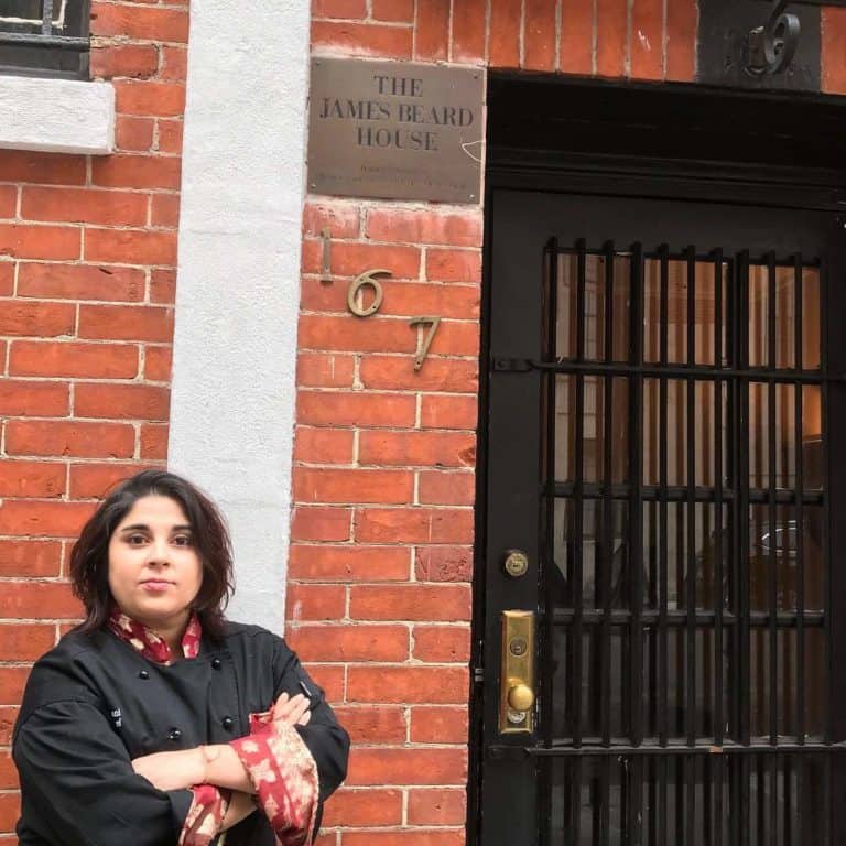 Chef Rosh at the James Beard House