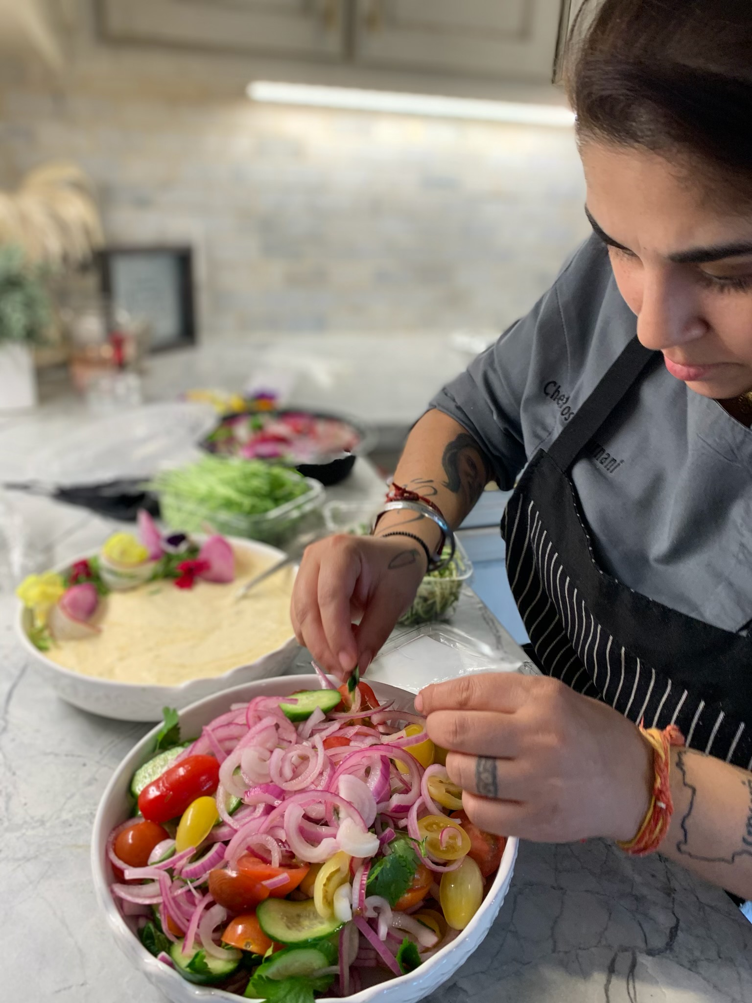 Dish photo from Chef Rosh's kitchen